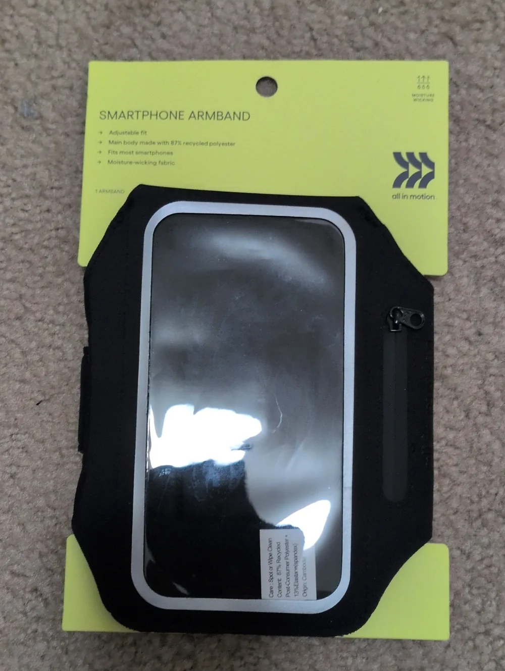 Black Smartphone Armband